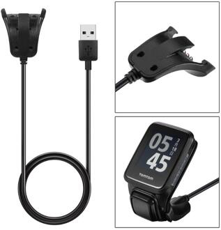 1M USB Charger Data Sync Kabel voor TomTom Avonturier Golfer 2 Runner 2/3 Spark 3 Smart Horloge Data Opladen kabel Vervanging