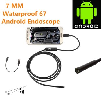 1M Voor Android Wifi Endoscoop Waterdichte Borescope Inspectie Camera 8 Led Een Lange Effectieve Brandpuntsafstand