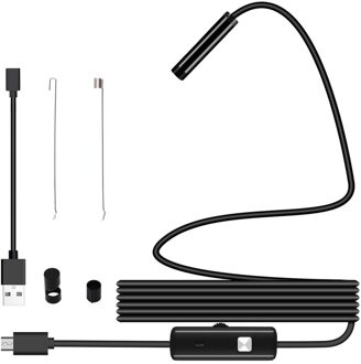 1M Voor Android Wifi Endoscoop Waterdichte Borescope Inspectie Camera 8 Led Een Lange Effectieve Brandpuntsafstand