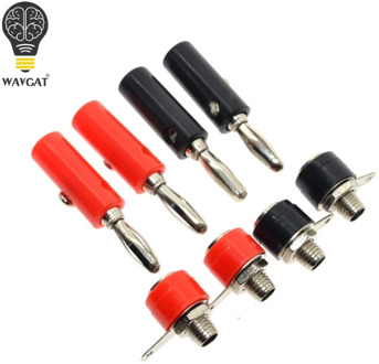 1male and Female 4mm Banana Plug Male and Female to Insert Connector Banana Pin DIY Model Parts Free Shipping Russia