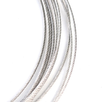 1Meter 316 Stainless Steel Wire Rope 7 x 7 Marine Grade 0.8mm 1mm 1.2mm 1.5mm 2mm 2.5mm 3mm Cable