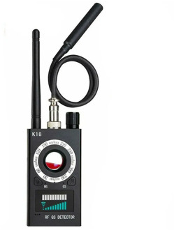 1MHz-6.5GHz K18 Multi-function Anti-spy Detector Camera GSM Audio Bug Finder GPS Signal lens RF Tracker Detect Wireless Products