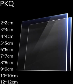 1mm 2mm 4mm Thickness Acrylic Clear Perspex Sheet Cut Plastic Transparent Board Perspex Panel Durable Doors And Signage Decor
