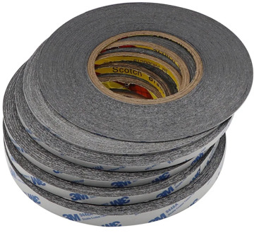 1MM 50meters Black Brand New 3M Sticker Double Side Adhesive Tape Fix For Cellphone Touch Screen LCD