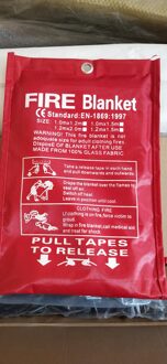 1mX1m Fire Deken, Lassen Deken Fabriek Gebruik, Escape Speciale Brand Apparatuur, Brandbestrijding Materiaal. Brandblusmiddelen Gereedschap