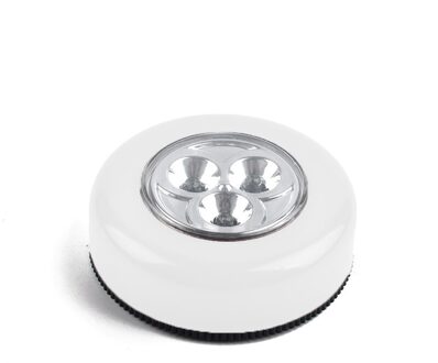 1P Led Nachtlampje Naadloze Niet-Geperforeerde Touch Light Night Noodverlichting Creatieve Slaapkamer Nachtkastje Kleine Licht Huishoudelijk lamp wit