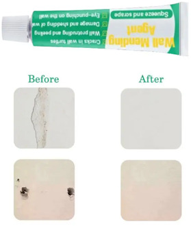 1p Wall Mending Agent Wall Mould Proof Repair Cream Wall Crack Repair Agent Walls Peeling Graffiti Gap Repair Paste With Scraper