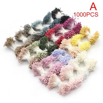 1Pack Diy Bruiloft Accessoires 1Mm Meeldraden Handgemaakte Kunstbloemen Party Home Decoration