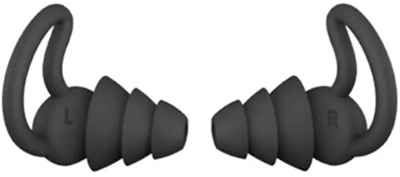 1Pair 2/3 Layer Soft Silicone Ear Plugs Tapered Sleep Noise Reduction Earplugs U1JA