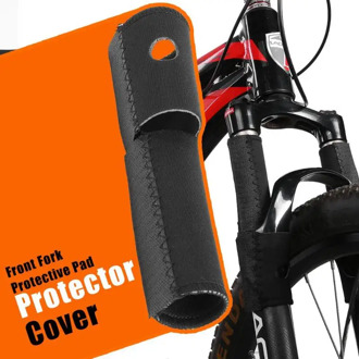 1Pair Bicycle Chain Protector Mountain Bike Stay Guard Protective Bike Front Fork Protection Pad Cycling General Purpose Fitting