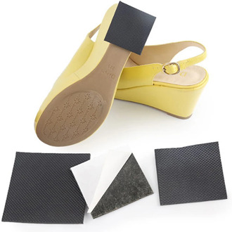1pair Durable Anti-Slip Self-Adhesive Shoes Mat Non Slip Insole High Heel Sticker High Heel Sole Protector Rubber Pads Cushion
