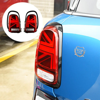 1Pair LED Tail Lights For BMW MINI R55 R56 R57 R58 R59 R61 F55 F56 F57 F60 Union Jack Style Rear Lamp Turn Signal