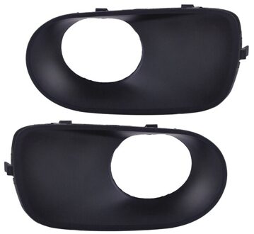 1Pair Links & Rechts Voorbumper Fog Light Lamp Cover Trim Bezel 51117129299 51117129300 Voor-Bmw X5 E53 2003-2006