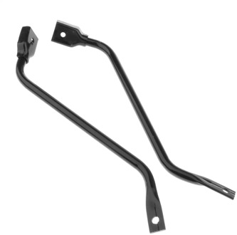 1Pair of Front Plastic Fender Brackets Replacement for Yamaha Banshee 2GU-21513-00-00