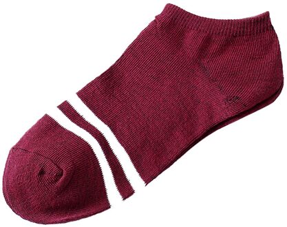 1Pairs Vrouwen Comfortabele Streep Katoenen Sokken Vrouwen Slippers Korte Sokjes In Vijf Kleur Mode @ 3