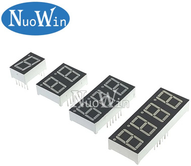 1pc 0.56inch LED display 7 Segment 1 Bit/2 Bit/3 Bit/4 Bit Digit Tube Red Common Cathode / Anode Digital 0.56 inch led 7segment