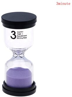 1Pc 1/3/5/10/15/20/30 Minuten Zandloper Timer voor Kinderen borstel Teeth7 Kleuren Thuis Ornament Desktop Mini Zand Klok Timers 3 Minutes