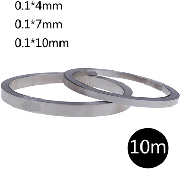 1pc 10m Pure Ni Plate Nickel Strip Tape For Li 18650 Battery Spot Welding 0.1mm Thickness High Quality