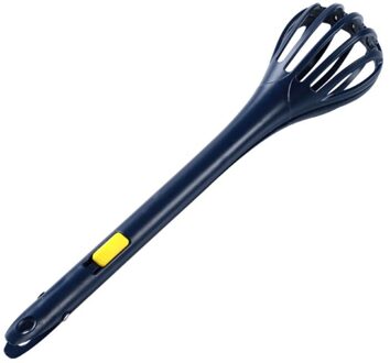 1Pc 11.2In Keuken Tang Nylon Ei Garde Klopper Snorhaar Voedsel Tang Salade Mixer Voor Koken Mengen Barbecue Ei Garde beater Thuis blauw