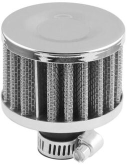 1Pc 12Mm Auto Olie Koude Lucht Intake Crank Case Turbo Vent Breather Filter Auto Modificatie Luchtfilter Auto motorfiets Accessoires titanium