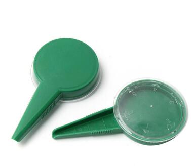 1Pc 12X6Cm Verstelbare Tuin Plant Zaad Dispenser Zaaier Wijzerplaat Creatieve Verspreider Zaaier Planter Starter Seeder Tuinieren gadget 2 stk