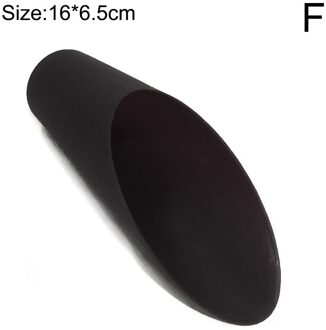 1Pc 16*6.5Cm Plastic Spade Schop Cup Succulent Diy Bonsai Bloem Plant Helper Mini Tuingereedschap zwart