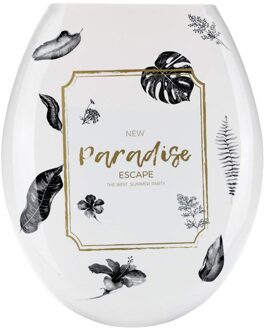 1Pc 18 Inch Verdikking Gedrukt Wc-deksel U-Vormige Toilet Seat Cover Universele Wc Deksel Creatieve Patronen Wc zee gouden eaf