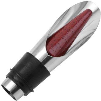1Pc 2 In 1 Wijn Stop Rode Wijn Gieten Tool Rvs Wijnfles Stoppers Trechter Schenker Wijn Fles schenker EJ994849 994852