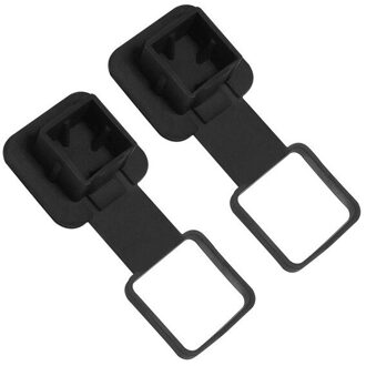 1Pc 2 Inch Auto Trekhaak Cover Plug Caps Rubber Voor Toyota 50Mm X 50M Trekhaak ontvanger Cover Voor Ford Jeep Chevrolet 2stk