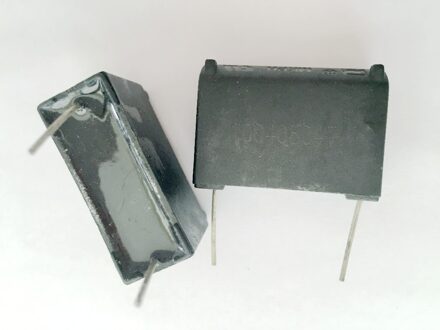 1Pc 2 Terminals Inductie Fornuis Condensator Mkph 0.33 Uf Mfd 1200VDC 600VAC