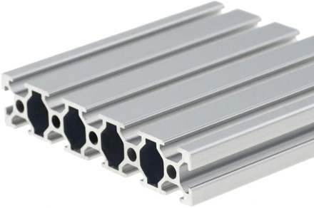 1PC 20100 Aluminum Profile Extrusion 100-800mm Length European Standard Anodized Linear Rail for DIY CNC 3D Printer Workbench