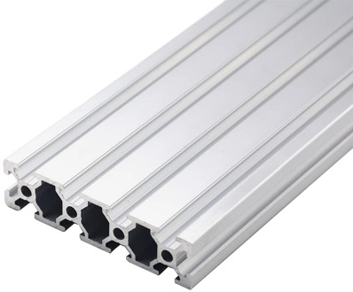 1pc 2080 Aluminum Profile European Standard Anodized 200 300 350 500mm Aluminum Profile 2080 Extrusion 2080 CNC 3D Printer Part
