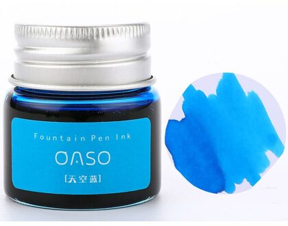 1Pc 20Ml Authentieke Pure Kleurrijke Inkt Zonder Vulpen Inkt Penpunt Ncomics Refill Penna Stilografica Carbon Pimio 03826 blauw