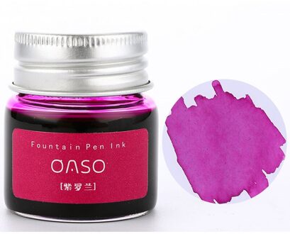 1Pc 20Ml Authentieke Pure Kleurrijke Inkt Zonder Vulpen Inkt Penpunt Ncomics Refill Penna Stilografica Carbon Pimio 03826 paars