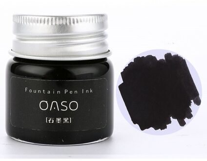 1Pc 20Ml Authentieke Pure Kleurrijke Inkt Zonder Vulpen Inkt Penpunt Ncomics Refill Penna Stilografica Carbon Pimio 03826 zwart