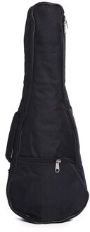 1Pc 21 Inch Ukulele Waterdichte Gitaar Cover Gig Bag Soft Case Licht Gear-Zwart 58*20*6 Cm