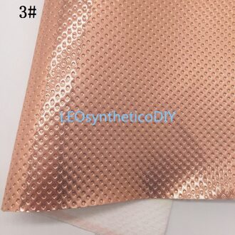 1Pc 21X29CM Dots Reliëf Synthetisch Leer Stof Lederen Lakens, Pu Leer Voor Maken Bows Leosyntheticodiy 4S02 3