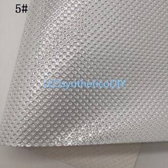 1Pc 21X29CM Dots Reliëf Synthetisch Leer Stof Lederen Lakens, Pu Leer Voor Maken Bows Leosyntheticodiy 4S02 5