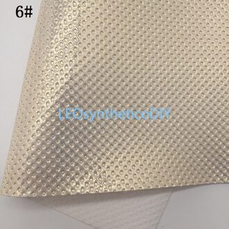 1Pc 21X29CM Dots Reliëf Synthetisch Leer Stof Lederen Lakens, Pu Leer Voor Maken Bows Leosyntheticodiy 4S02 6
