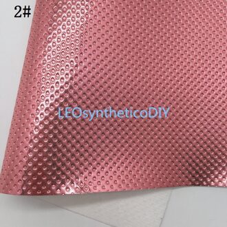 1Pc 21X29CM Dots Reliëf Synthetisch Leer Stof Lederen Lakens, Pu Leer Voor Maken Bows Leosyntheticodiy 4S02