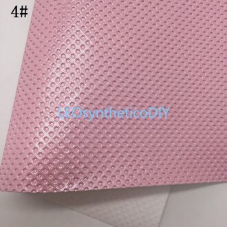 1Pc 21X29CM Dots Reliëf Synthetisch Leer Stof Lederen Lakens, Pu Leer Voor Maken Bows Leosyntheticodiy 4S02