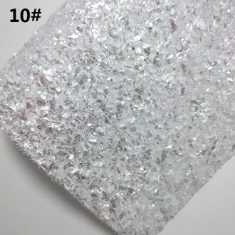 1Pc 21X29CM Glitter Fabirc, Crystal Glitter Leer, Glitter Lederen Lakens Voor Maken Bows Leosyntheticodiy T340A 10