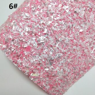 1Pc 21X29CM Glitter Fabirc, Crystal Glitter Leer, Glitter Lederen Lakens Voor Maken Bows Leosyntheticodiy T340A 6