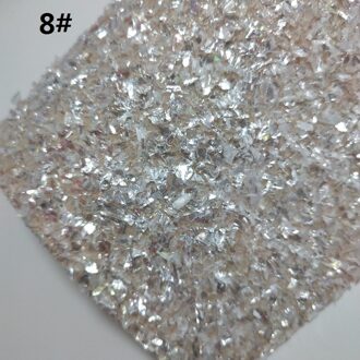 1Pc 21X29CM Glitter Fabirc, Crystal Glitter Leer, Glitter Lederen Lakens Voor Maken Bows Leosyntheticodiy T340A 8