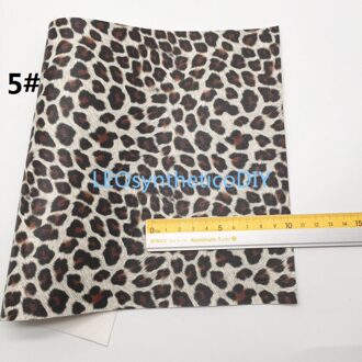 1PC 21X29CM Leopard Printed Faux Leather Fabric, Synthetic Leather Fabric Leather Sheets For Making Bows LEOsyntheticoDIY T420A 5