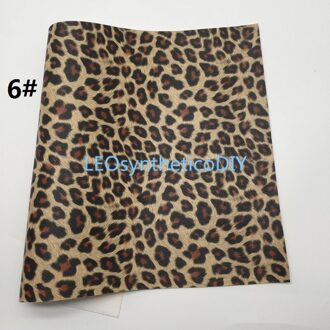 1PC 21X29CM Leopard Printed Faux Leather Fabric, Synthetic Leather Fabric Leather Sheets For Making Bows LEOsyntheticoDIY T420A 6