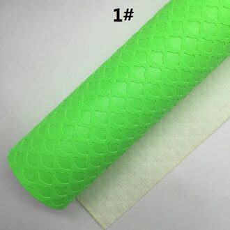 1PC 21X29CM Neon Mermaid Faux Leer Stof, synthetisch Leer Stof Lederen Lakens Voor Maken Bows LEOsyntheticoDIY T376