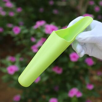 1Pc 23*5.5Cm Mini Tuinieren Teelt Emmer Ingemaakte Bonsai Bodem Schop Plastic Cup Spade Vlezige Plant Tuin gereedschap