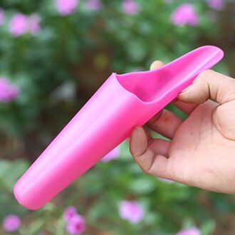 1Pc 23*5.5Cm Mini Tuinieren Teelt Emmer Ingemaakte Bonsai Bodem Schop Plastic Cup Spade Vlezige Plant Tuin gereedschap