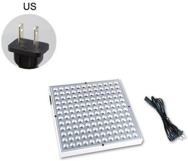 1Pc 25/45W Led Plantengroei Licht Volledige Spectrum Greenhouse Indoor Kwekerij Lamp Ua/Ons/eu/Uk Plug 45W US plug